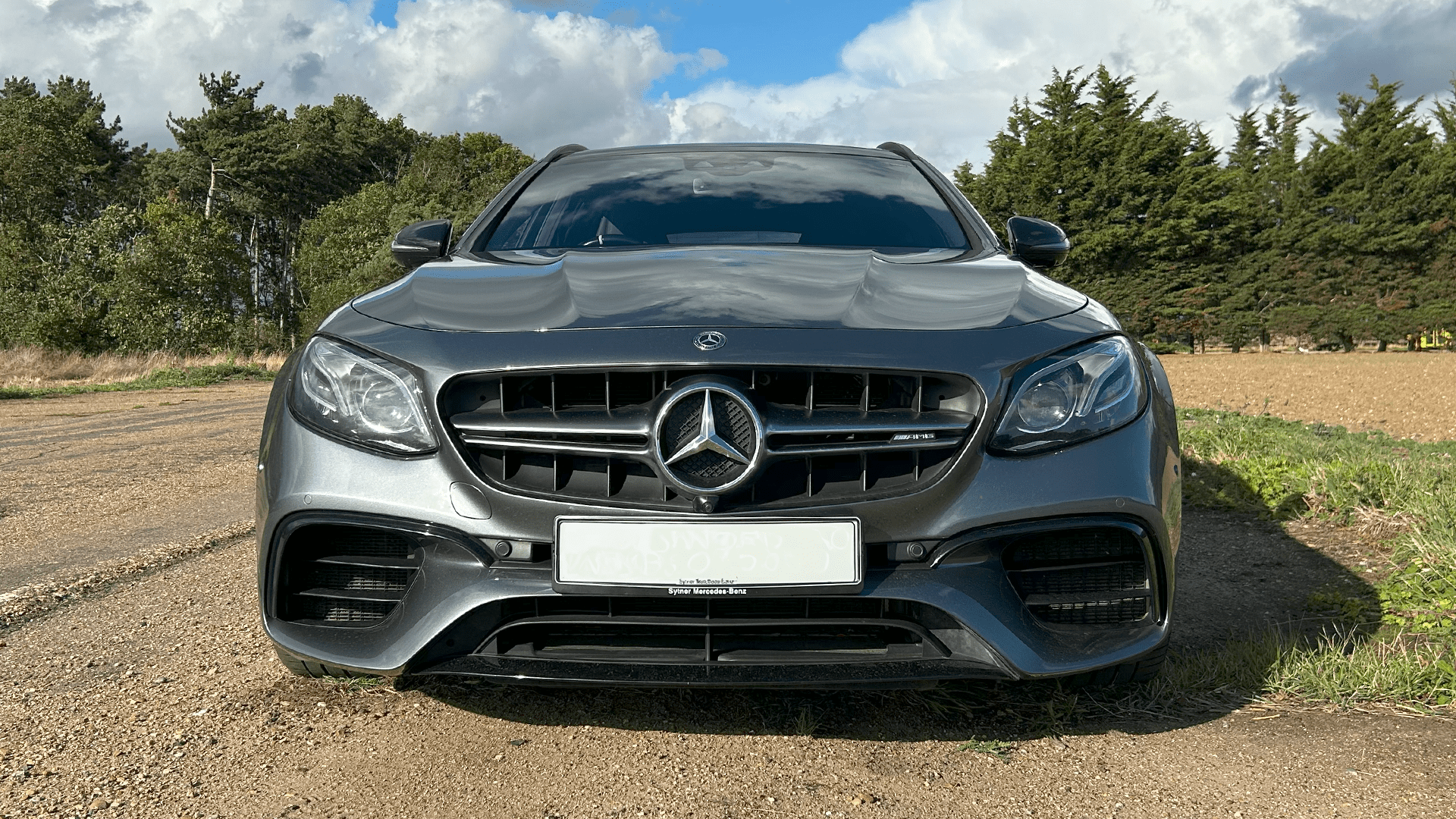 Mercedes E63S AMG Estate - Front View